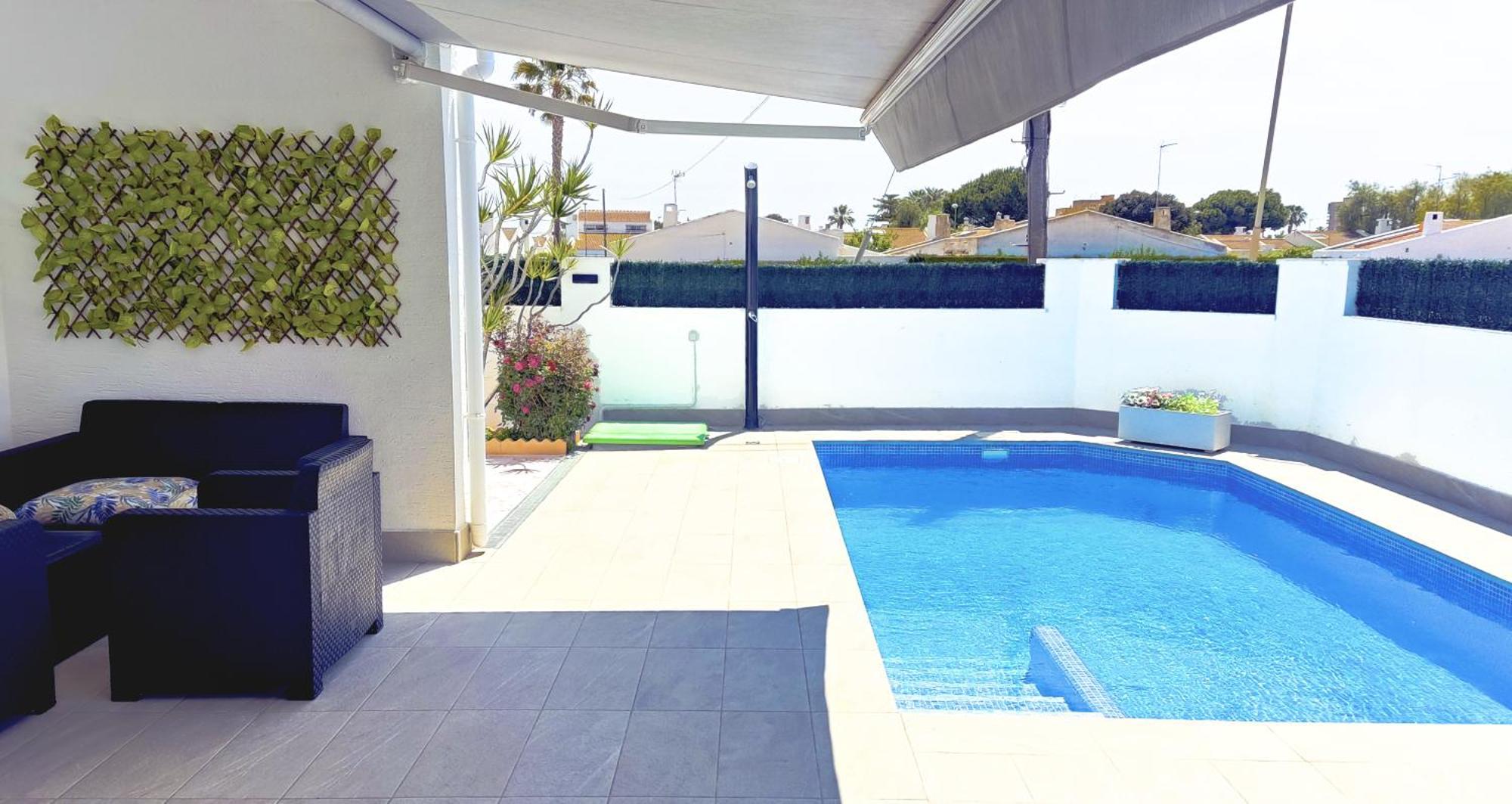 Casa Soleada Piscina Climatizada Y Privada Βίλα Santiago De La Ribera Εξωτερικό φωτογραφία