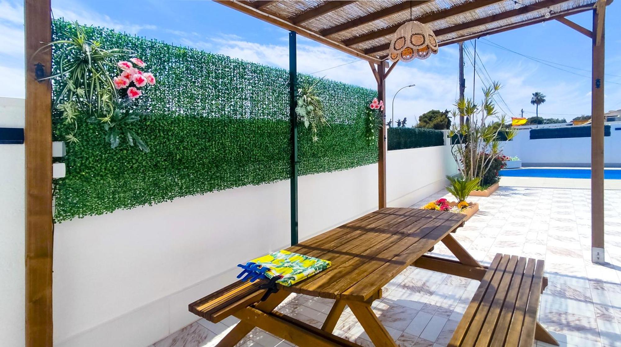 Casa Soleada Piscina Climatizada Y Privada Βίλα Santiago De La Ribera Εξωτερικό φωτογραφία