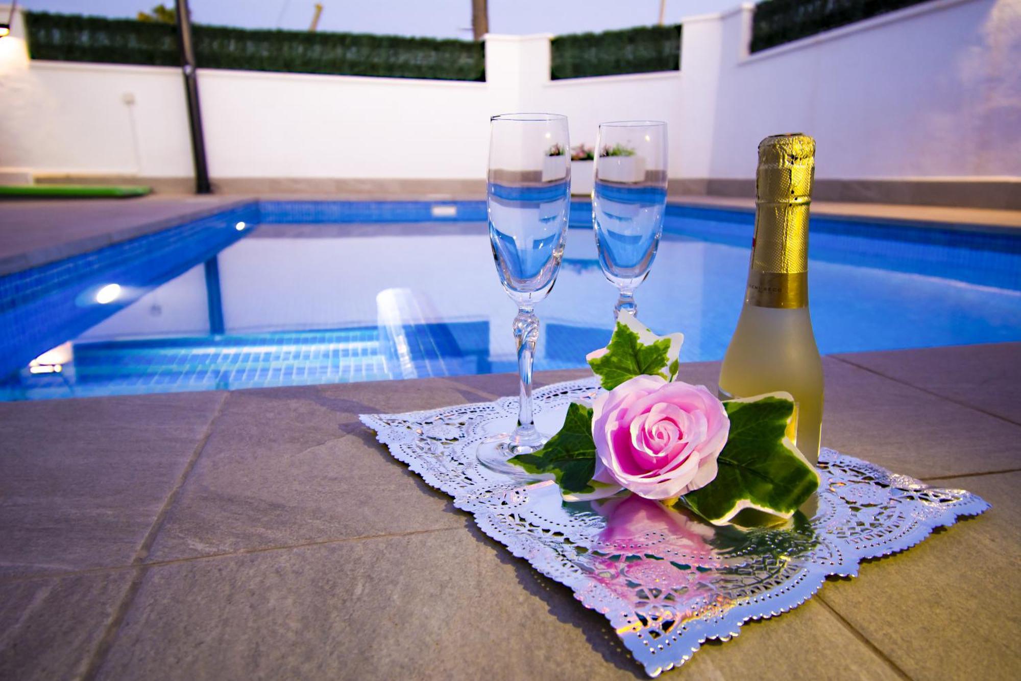 Casa Soleada Piscina Climatizada Y Privada Βίλα Santiago De La Ribera Εξωτερικό φωτογραφία