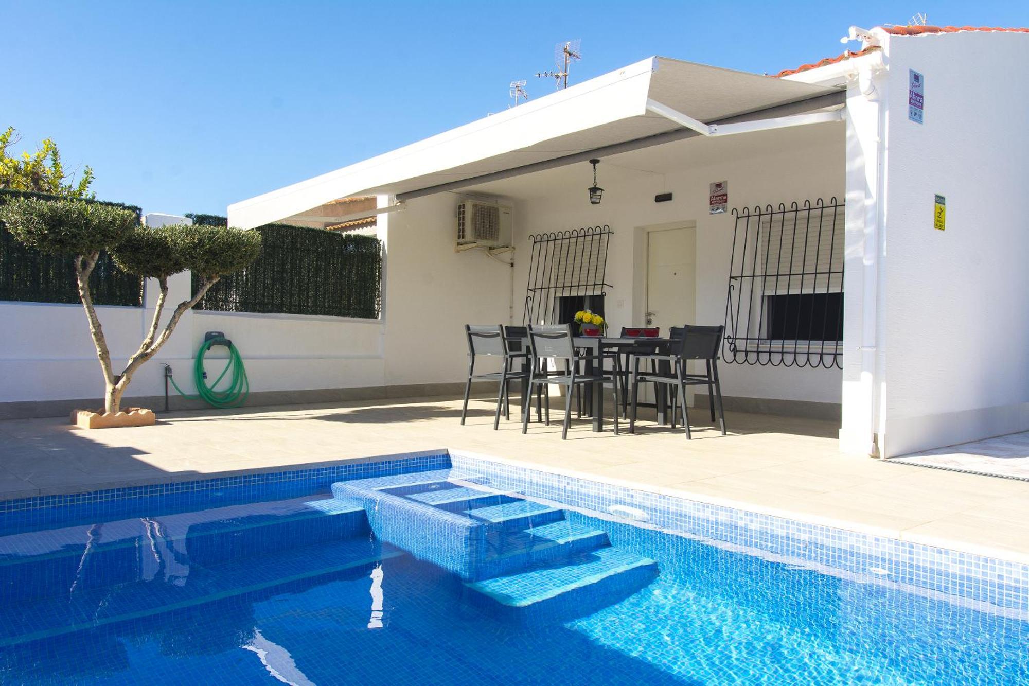 Casa Soleada Piscina Climatizada Y Privada Βίλα Santiago De La Ribera Εξωτερικό φωτογραφία